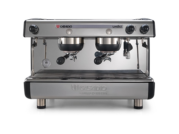 Casadio Yarı Otomatik Espresso Kahve Makinesi, 10,5 Lt, 2 Gruplu, Dozajsız, UNDICI - S2